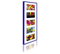 Close Up Cadre de Photo Galerie Style - Bleu [24,1 x 73,2 cm]
