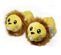 Close Up Chaussons en peluche pour adultes | Unisexe Taille unique 36-44 | Animaux, figurines, lion, Taille unique