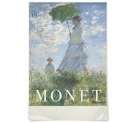 Close Up Claude Monet Woman With Parasol Impression sur toile ou papier Impressionnisme Sans Cadre ou Encadré Différentes Dimensions 80 cm x 120 cm Sans Cadre