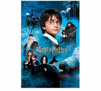 Close Up Harry Potter et la pierre philosophale Affiche | Affiche du film La Pierre Philosophale Partie 1 | Version anglaise | Crédits des personnages sans mention | 61x91,5 cm