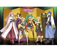 Close Up Hatsune Miku Poster Kuroshishi Unit