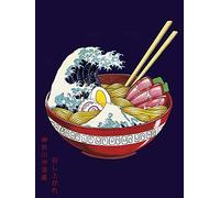 Impression d'art Great Wave Ramen Bowl 40 x 30cm G