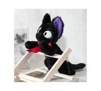 Close Up Kikis - Figurine en peluche Jiji Studio Ghibli - Chat noir douillet de l'anime - Peluche de qualité supérieure pour enfants et fans - Idée cadeau - Décoration