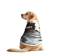 Close up of Magic Watergate Chemise pour chien - Vêtement respirant et rafraîchissant pour grands chiens, protection solaire et confortable pour Golden Retriever, Husky, Alaska, activités de plein air
