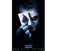 Close Up Poster Batman The Dark Knight 68 x 98 cm avec 2 cadres noirs pour poster avec suspension
