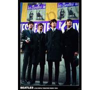 Close Up | Poster Beatles Live in L'Olympia Theatre Paris 1964 | Impression d'art | Poster de groupe | Affiche de tour | En couleur | 59,5 x 84 cm
