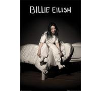 Close Up Poster Billie Eilish - When We All Fall Asleep Where Do We Go (61cm x 91,5cm) + Un Joli Emballage Cadeau