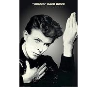 Close Up Poster David Bowie - Heroes (61cm x 91,5cm) + Un Poster Surprise en Cadeau!