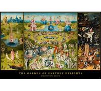 Close Up Poster Garden of Earthly Delights Hieronymus Bosch (91,5cm x 61cm)