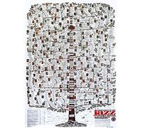 Poster HIGHLIGHTS OF THE JAZZ IN USA 98,5 cm x 68,5 cm G