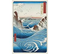 Close Up Poster Hiroshige - Naruto Whirlpools (61cm x 91,5cm)