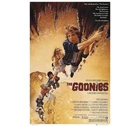 Close Up Poster Les Goonies (The Goonies) (69cm x 102cm) + 2 tringles Noires avec Suspension