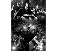 Close Up Poster Metallica Live (61cm x 91,5cm) + Un Poster Surprise en Cadeau!