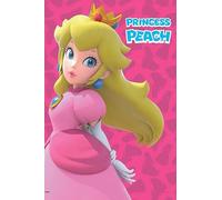 Close Up Poster Super Mario - Princess Peach - Décoration murale pour salle de jeu - Taille XL - 61 x 91,5 cm