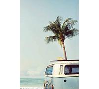 Close Up Poster Vintage Camper Van (61cm x 91,5cm) + Un Poster Surprise en Cadeau!