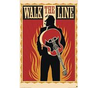 Close Up Poster Walk The Line (61cm x 91,5cm) + Un Joli Emballage Cadeau