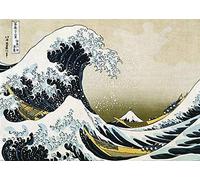 Close Up Poster XXL Hokusai: Great Wave of Kanagawa (140cm x 100cm)