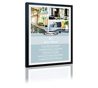 Close Up Posterrahmen 59,4 x 84 cm Din A1, Holzdekor Schwarz