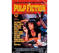 Close Up Pulp Fiction - Poster (motif principal) (Uma Thurman sur lit) (taille : 61 x 91,5 cm) (sans cadre)