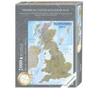 Close Up Puzzle Carte du RoyaumeUni MAPS IN MINUTES [2000 Pièces] G