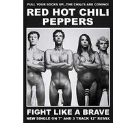 Close Up Red Hot Chili Peppers, Poster, Affiche (59,5cm x 84cm) + Un Joli Emballage Cadeau