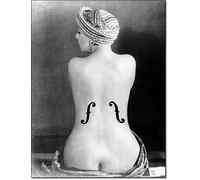 Close Up Reproduction Le Violon d'Ingres 1924 Man Ray (60cm x 80cm) + 1 Powerstrips®, tesa adhésifs Double face-20pcs
