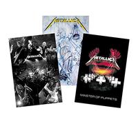 Close Up Set de 3 Posters Metallica - Master/Justice/Live (61cm x 91,5cm)