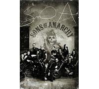 Close Up Sons of Anarchy Vintage Unisexe Poster Noir/Blanc Papier 61 x 91,5 cm