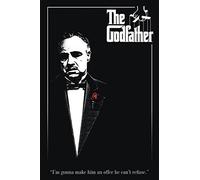 Close Up The Godfather Poster Le Parrain (61 cm x 91,5 cm) + Boîte Cadeau Prêt à offrir !