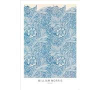 Close Up William Morris Poster Blue Marigold (61cm x 91,5cm)