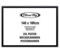 Close Up XXL Posterrahmen 100 x 140 cm Schwarz