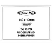 Close Up XXL Posterrahmen 100 x 140 cm weiß