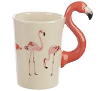 Close Up Z890835 Mug avec tête de flamant rose en 3D Multicolore - version allemande