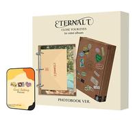 CLOSE YOUR EYES Album - ETERNALT PHOTOBOOK ver.+Pre Order Benefits+BolsVos Exclusive K-POP Giveaways Package