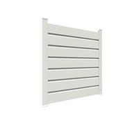 Closea Kit cloture - Lame 16cm - PVC Blanc - LG: 9m x H: 1m13