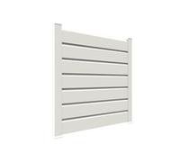 Closea Kit départ clôture PVC blanc - lg : 1m50 x ht : 1m30