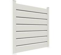 Closea Kit départ clôture PVC blanc - lg : 1m50 x ht : 1m30 G