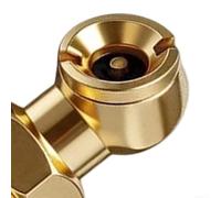 Closed Ball Valve Set 1/4" NPT Lock-On Closed Ball Valve Set(Pack of 1) | Built-in shut-off valve, pour air flows only when engaged, prevents leakage, ensures safe inflation up to 300 PSI