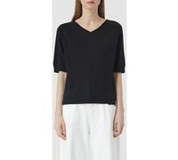 Closed Crew Neck Short Sleeve Knits Black Taille: XXS | Pulls en Maille Outlet | Femme | Le Noir