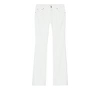 Closed - Jean Évasé avec Bords Bruts - Femme - Jeans - Blanc - Taille: W25