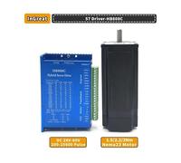 Closed-loop Stepper electronic starter Driver Kit Nem23 57mm/Nema34 86mm 1.5Nm-12Nm 4.2A-6A Servo electronic starter with Encoder HB808C 2PH CZAOINCU(57 Driver-HB808C,1.5Nm Nema23 Motor)