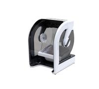 Closer Pets Mangeoire Automatique MiBowl Microchip, gamelle pour Chien, gamelle pour Chat, Blanc, Noir, 17,5x19,5x25cm, Chats, Chiens, Compatible Lave-Vaisselle