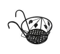 Closers de Fleurs de clôture - Crochets de Panier de en Fer, Support de baignade | Supporteuse de Pot à Fleurs Suspendu pour la clôture de Pont de Balcon Maison Maison extérieure Décor de