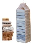 Closet Hanging Storage Organizer Multi-Layer Space Saving Garment Rack
