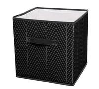 Closet Storage Cubes Fabric, Multipurpose Space Saving Boxes, Bedroom Wardrobe Organizing Container, Pliable Fabric Cube Organizer With Handles, for Tops Sweaters Shirts Pants Underclothes Toys