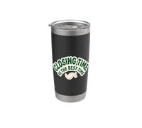 Closing Time Is The Best Retro Font Unwind Style Ludique Gobelet isotherme en acier inoxydable double paroi