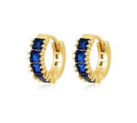 Closlaza Boucles d'Oreilles pour Femme en Or 14K avec Zirconia - Pierre de Naissance Cadeau pour Mère, Fille Septembre