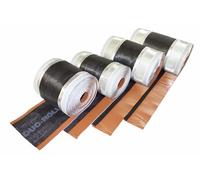 Closoir de faîtage Airtec Duo Roll - ocre - 50 m x 310 mm en carton dérouleur - 203778