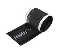 Closoir de faîtage de ventilation de qualité supérieure Rouleau de faîtage aluminium + non-tissé 180 mm x 5 m (noir)