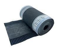 Closoir de Faîtage - Gris Anthracite - Souple ventilé Aluminium et Fibre - 300 mm X 5 ml - ral 7016